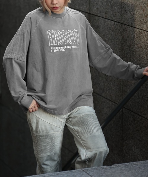 処分価格　新品未使用人気完売品シャツレイヤード ロングスリーブ Tシャツ International Gallery BEAMS（インターナショナルギャラリー
