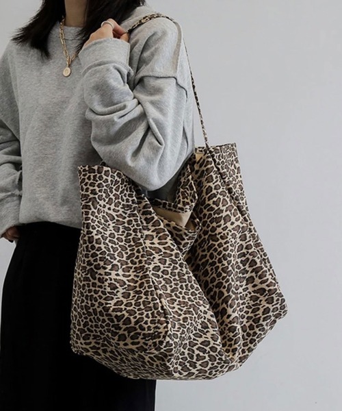 HUMAN MADE ヒョウ柄トートバッグ 楽天市場】Miniministore ヒョウ柄 キャンバストートバッグ 韓国