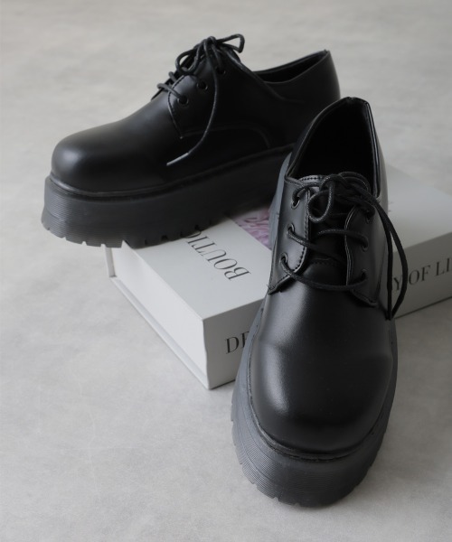 DEMETER（デメテル） ローファー 厚底 ボリュームソール レースアップ