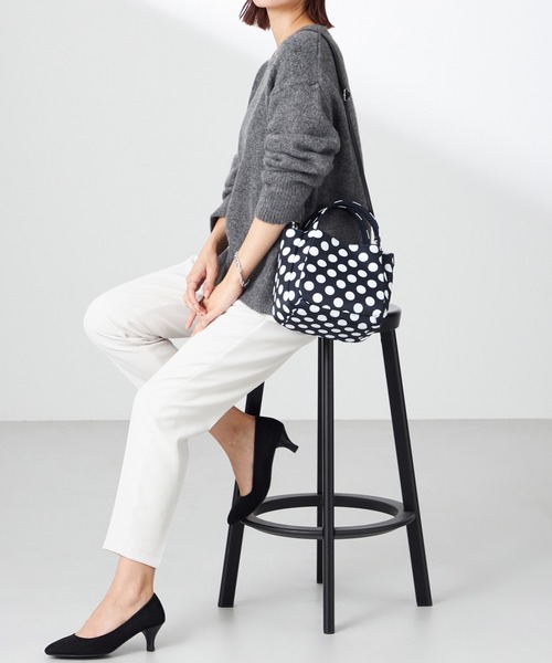 Y'SACCS（イザック） トートバッグ 木村多江×Y'SACCS Polka Dots ミニ