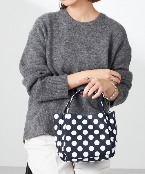 Y'SACCS トートバッグ 木村多江×Y'SACCS Polka Dots ミニバッグ