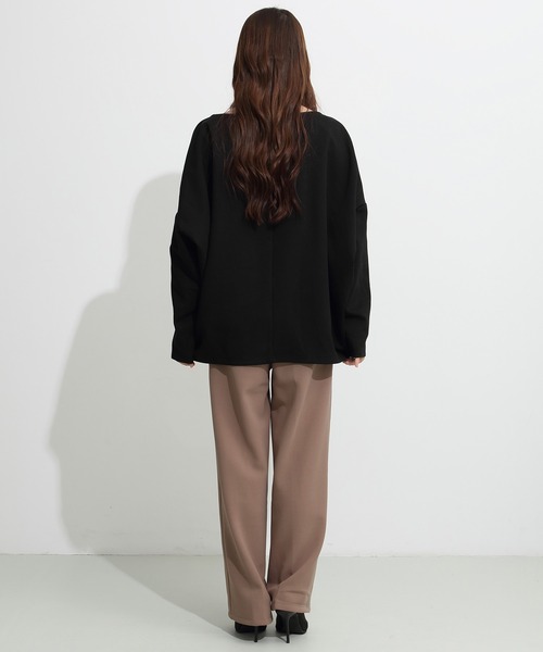 パンツ 「選べる丈・タイプ」ストレッチセンタープレスパンツ