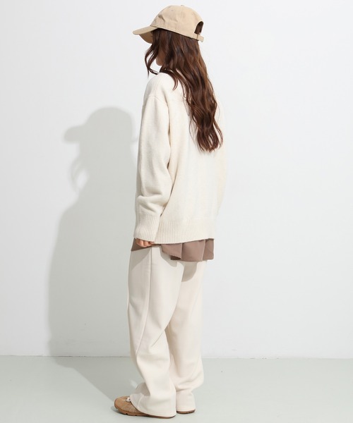 パンツ 「選べる丈・タイプ」ストレッチセンタープレスパンツ