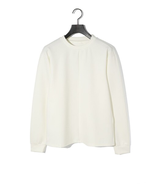 tシャツ MIDIUMISOLID for Ladies フロントシームロングTシャツ レディース