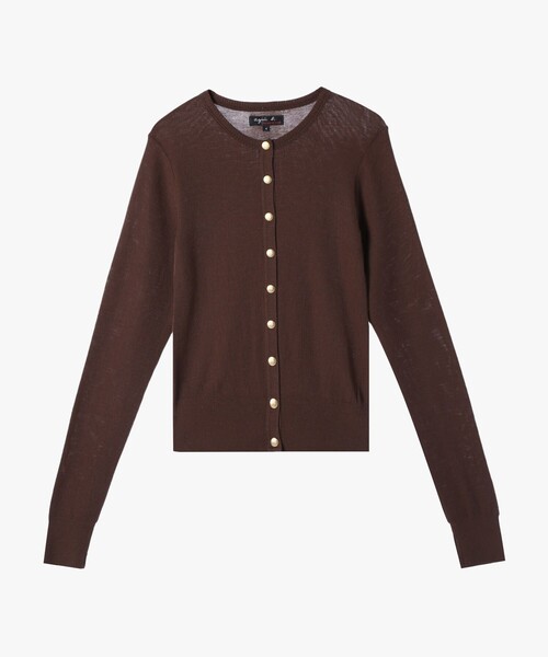 agnes b.（アニエスベー） カーディガン JB98 CARDIGAN カーディガン