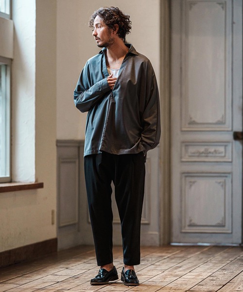 CAMBIO（カンビオ） パンツ mp13091- TR Relax Tapered Easy Pants
