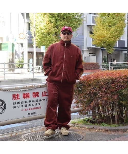 Keboz トラックパンツ KEBOZ パンツ SUPPLEX ICON TRACK PANTS メンズ : ZOZOTOWN