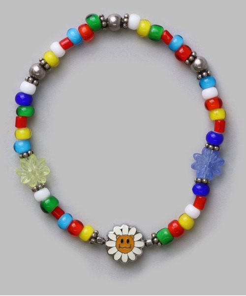 LION HEART（ライオンハート） ブレスレット “LEO”フラワービーズ