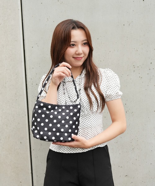 ヘッドポーター PORTER ドット柄 ナイロン ショルダーバッグ 水玉 Port ショルダーバッグ バッグ 「 / ポート 」 水玉 ドット