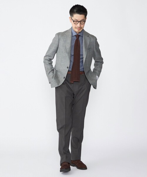 SHIPS（シップス） カジュアルスーツ SHIPS: CANONICO シャークスキン