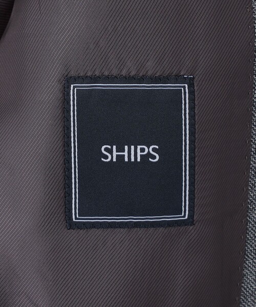 EDIFICE スーツ CANONICOシャークスキン セットアップ 48 SHIPS（シップス） セレモニースーツ カジュアルスーツ SHIPS