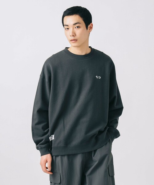 P.N.Y. グレー クルーネックスウェット P.N.Y. グレー クルーネックスウェット