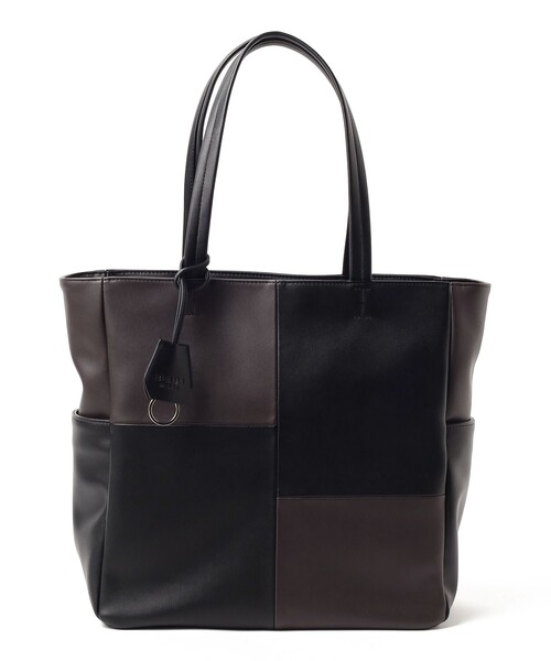 BEAMS HEART ビームス トートバッグ レザー ブラック ビジネスバッグ BEAMS HEART（ビームス ハート）レザー トートバッグ（バッグ