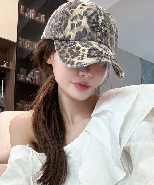 DEVICE キャップ 帽子 「 2025SS NEW CAP 」レオパード 豹柄