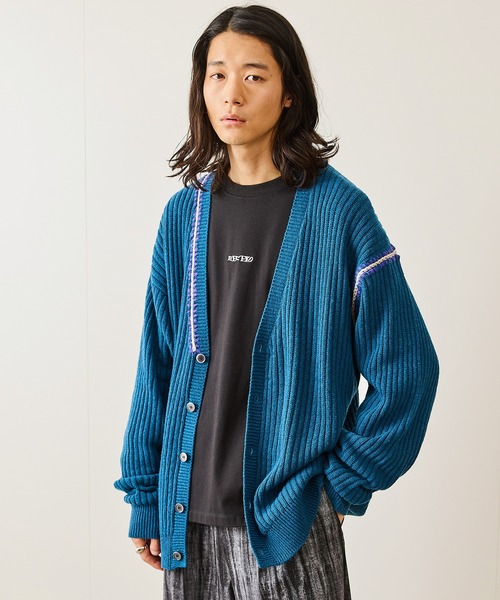 23aw kolor カーディガン kolor レイヤード片畦カーディガン』 – COLDBECK ONLINE