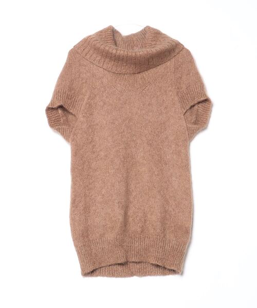 DESIGNWORKS（デザインワークス） タートルネックニット 38 ブラウン