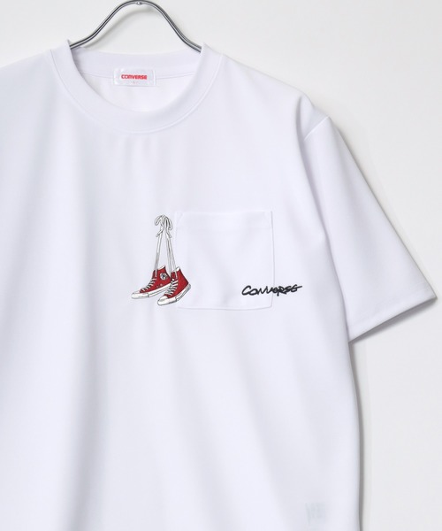 シモンズグランドセール CONVERSE tシャツ 2025SS CONVERSE/コンバース アムンゼン 接触 トップス