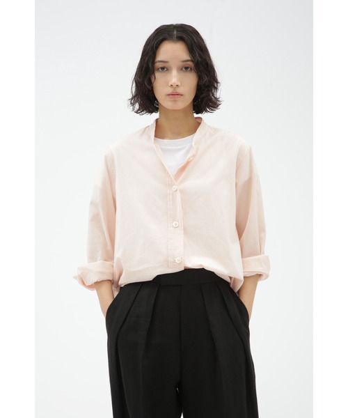 ブラウス シャツ COTTON VOILE レディース