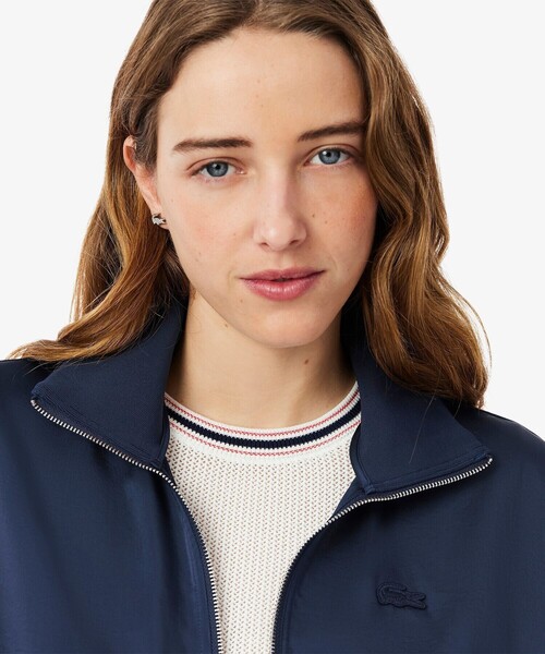 LACOSTE（ラコステ） ブルゾン ジャンバー スタンドカラーハーフジップ 