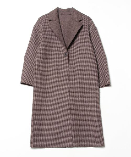 「rem closet」 チェスターコート SMALL ブラウン レディース_画像3