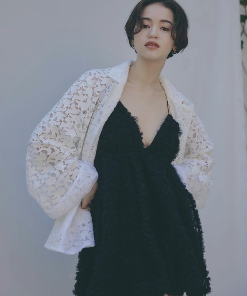NOTRE emor ドレス tulle mini dress : ZOZOTOWN Yahoo!店
