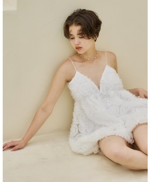 ワンピース notre emor tulle mini dress NOTRE emor ドレス tulle mini dress : ZOZOTOWN Yahoo!店