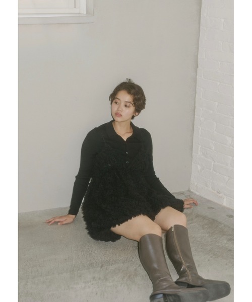 tulle mini dress NOTRE émor NOTRE emor ドレス tulle mini dress : ZOZOTOWN Yahoo!店
