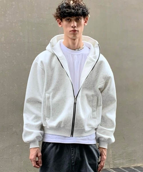NOWLE パーカー 「NOWLE」クロップフィット ジップアップ