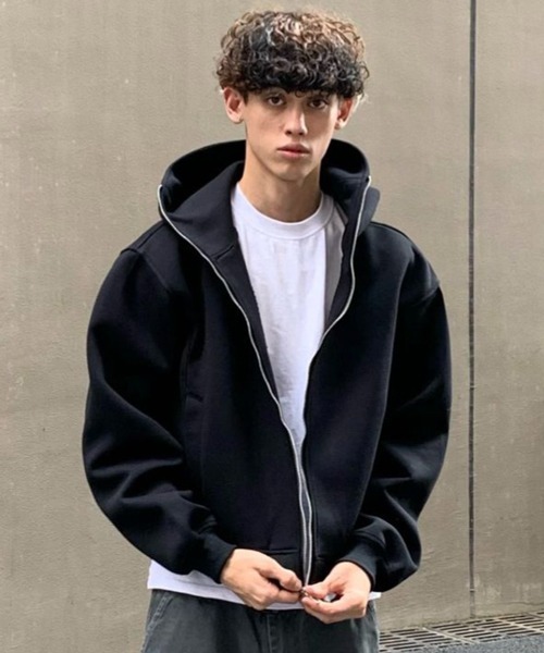 NOWLE パーカー 「NOWLE」クロップフィット ジップアップ