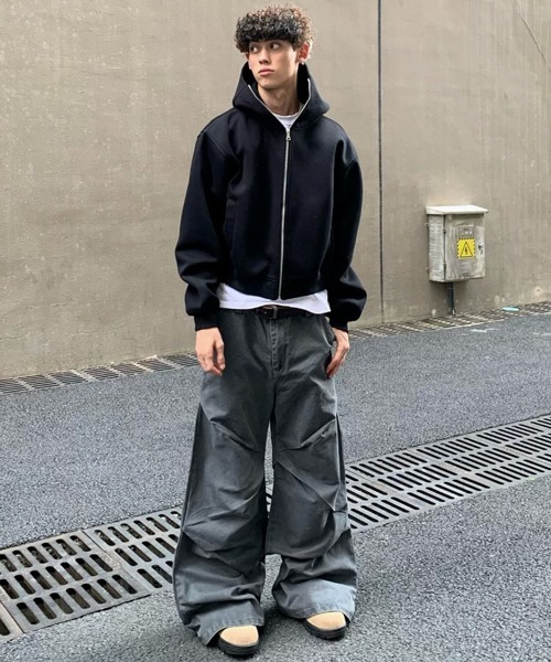 サン　MICALLE MICALLE ジップアップトップス MICALLE MICALLE】ショルダーレースリブ切替タンクトップ