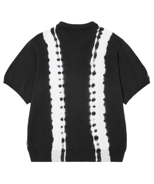 HUF（ハフ） ポロシャツ HUF GARDEN CENTER BLEACH DYED KNIT POLO