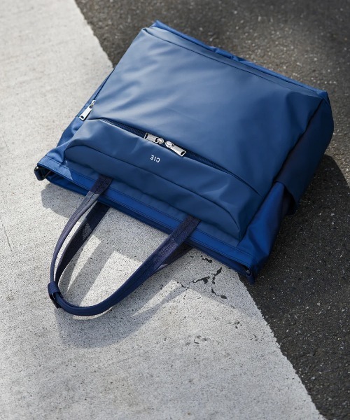 『CIE 』VARIOUS TOTEBAG トートバッグ　ネイビー CIE-VARIOUS TOTEBAG