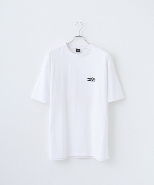 （40）ミッキーマウス オーバーサイズTシャツ　ホワイト MICKEY MOUSE（ミッキーマウス） tシャツ MICKEY MOUSE Over t-shirt