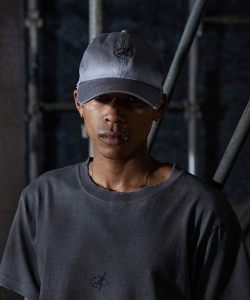 andwang dameged cap キャップ ブラック andwang dameged cap