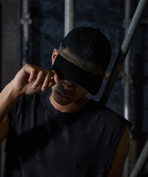 ANDER HUNK キャップ 帽子 Overdyed Dameged Cap / オーバーダイ