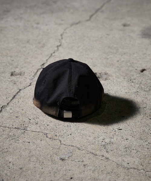 ANDER HUNK キャップ 帽子 Overdyed Dameged Cap / オーバーダイ