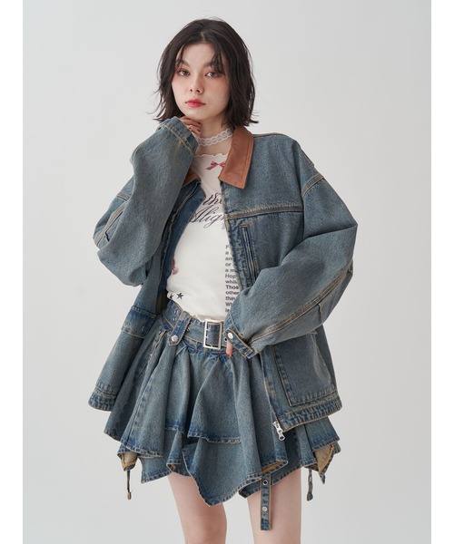A BATHING APE デニムミニスカート Ｓサイズ A BATHING APEタイトスカート - メルカリ