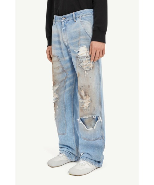 MM6 ジーンズ MAISON MARGIELA PANTS 5 POCKETS SH2LA0017 メンズ