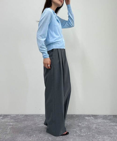 fredy emue（フレディエミュ） ワイドパンツ スラックス パンツ 「吸水