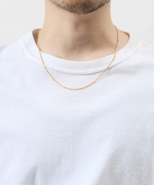 FTCネックレス金 K18 8面トリプルカット 喜平 20g/40cm ゴールド ネックレス レディース