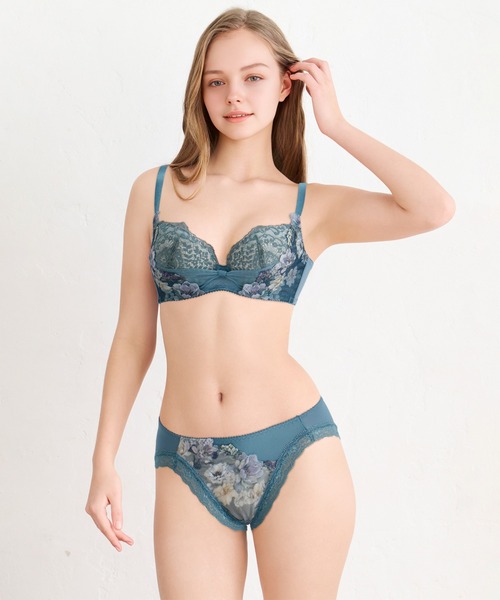Wacoal PARFAGE D75 花柄ブラジャーリボンブラ WACOAL ブラジャー 「リボンブラ 脇すっきり」 : ZOZOTOWN Yahoo