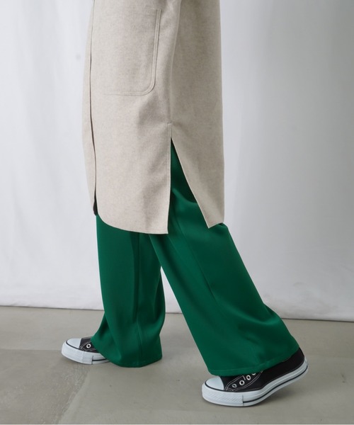 「LUCA/LADY LUCK LUCA」 ノーカラーコート FREE ベージュ レディース_画像7