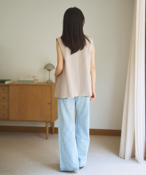 plage ベスト ジレ 「有楽町店・WEB限定追加」calla lily