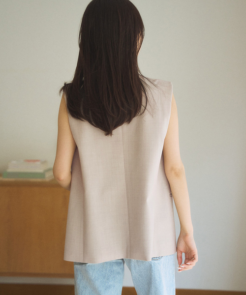 ※えと※【新品未使用】Place crash ジレ　プラージュ plage（プラージュ）の「crash ジレ（）」 - WEAR