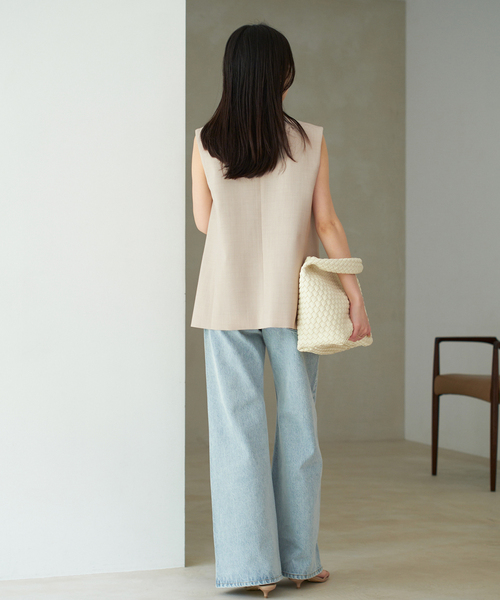 plage ベスト ジレ 「有楽町店・WEB限定追加」calla lily