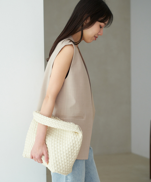 新品　Plage calla lily ジレ　ベージュ　34 大幅値下げ】新品タグ付＊Plage calla lilyジレ ベージュ《34