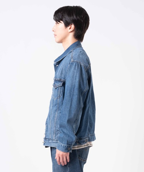LEVI'S リラックスフィット デニムジャケット S Levi's デニムジャケット gジャン Levi's/リーバイス リラックス