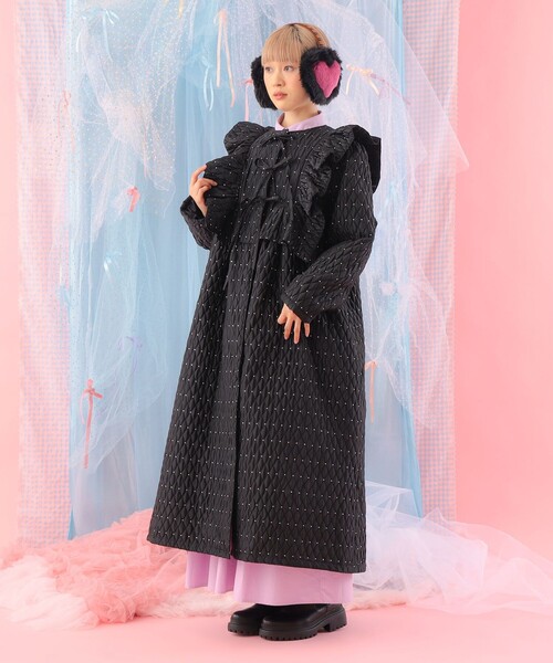 CAROLINA GLASER（カロリナ グレイサー） コート アウター ラメドット