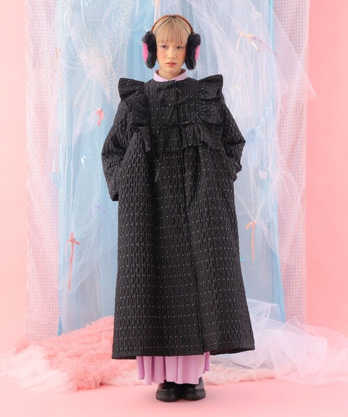 CAROLINA GLASER（カロリナ グレイサー） コート アウター ラメドット