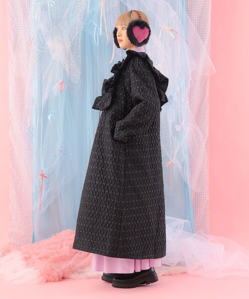 CAROLINA GLASER（カロリナ グレイサー） コート アウター ラメドット